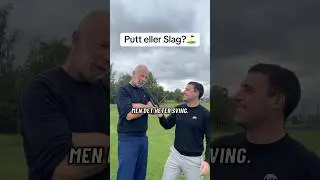 Vad s&auml;ger man??😅⛳️ #f&ouml;rdig #svenskgolf #roligt #svenskhumor #sverige #golf #sverige