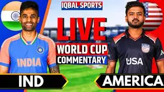 🔴IND vs USA T20 World Cup Match | 2nd Innings | India vs United States | Live Cricket Match Today