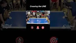 Crossing the LINE in Professional Air Hockey #airhockey #arcade