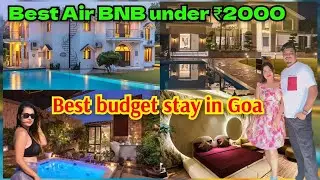 Best Budget Stay in GOA ✨ Cheap and Best Airbnb in Goa ✨ Villa Casa Blanca - Cinza Goa  #goa