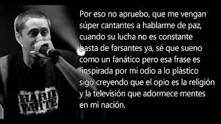 CANSERBERO - ACEPTAS HD LETRA LYRIC