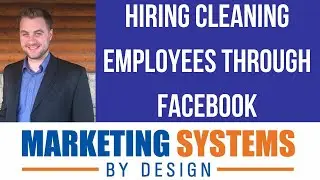 How to hire cleaning employees for your cleaning business on Facebook
