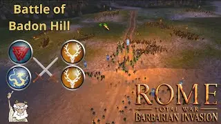 Playing Battle of Badon Hill for the First Time in OG Rome: Total War - Barbarian Invasion