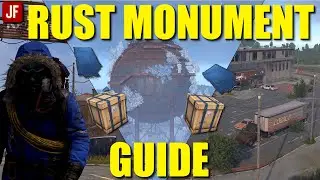 ✅  NEW Rust October Update: Complete Monument Guide - Ferry, Rad Town, Dome & Missile Silo