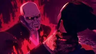 Blue Eye Samurai Mizu vs Teaparty