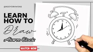 How to Draw Alarm Clock