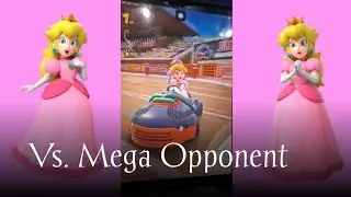 Mega Donkey Kong loses to Peachette