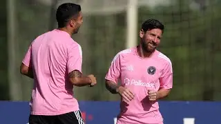 Messi & Suarez all smiles in training as Inter Miami gear up for R16 clash vs. PSG｜Club World Cup