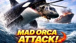 Mad Orca Destroyed Ships & Caught a Helicopter