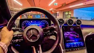 2026 Mercedes-Benz C180 Night (W206) | POV Test Drive #2647 | wheel Rogue 