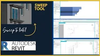 New Villa Project In Revit Part- 08| how to Sweep in Revit | Grooves