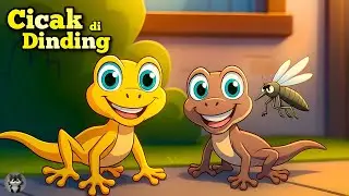 Cicak Cicak di Dinding 🦎 | Lagu Anak Balita TK & PAUD | Lagu Anak Indonesia Populer Terbaru 2025