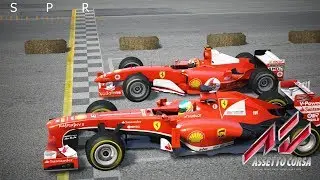Assetto Corsa: Ferrari Formula 1 Classic Monza Sprint Race | Xbox One X