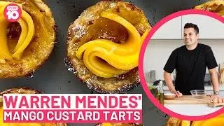 Warren Mendes' Mango Custard Tarts | Studio 10