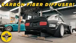 Диффузор из углеродного волокна для Datsun 240z | Как сделать диффузор из углеродного волокна: от...