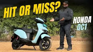 Honda QC1 Electric Scooter Review | Real-World Test, Features & Performance | Motoroids