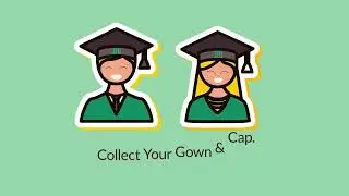 Graduation Day at Durham College 🎓 | Icon Animation Video | Motion graphic | After effects |