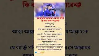 ঘুমন্ত মানুষের আত্মা কোথায় যায়? #mindset #motivation #mindsparkbangla #islmaicstatus