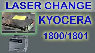 Kyocera 1800 1801 2200 2201 c4010 c4000 error laser unit damage