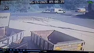 Another CRASH CAUGHT on my security camera