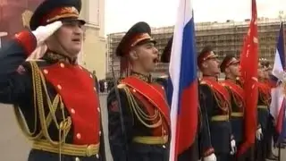 Russian Anthem | 2013 Victory Day Parade at St.Petersburg | May 9th