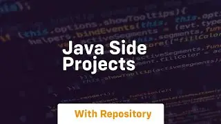 java side projects
