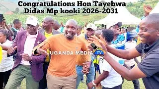 Hon Tayebwa Didas Mp Kooki 2026- Okuwangura Etebe Ye Kooki Nga Bamwaniriza Nesanyu Ringi Nyo Nyo.