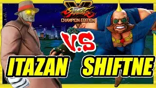 SFV CE 🔥 Itazan (G) vs Shiftne (Birdie) 🔥 Ranked Set 🔥 Street Fighter 5