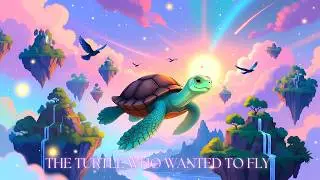 The Turtle Who Wanted to Fly 🐢 Moral Story for Kids | Bedtime Story About Self-Confidence