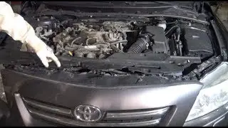How to replace Radiator Toyota Corolla VVT-i. Years 2008 to 2018