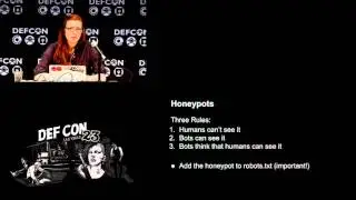 DEF CON 23 - Ryan Mitchell - Separating Bots from the Humans