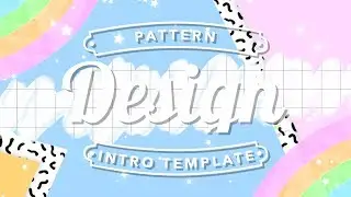 TUMBLR DESIGN PATTERN INTRO TEMPLATE (NO TEXT)