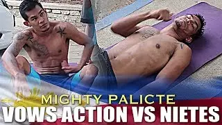 PALICTE TRAINS HARD IN LA CALIFORNIA VOWS FOR AN EXPLOSIVE MATCH AGAINST NIETES