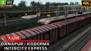 13234 DANAPUR - KODERMA INTERCITY EXPRESS LIVE RAILWORKS..#indianrailways #railworks #gaming #live