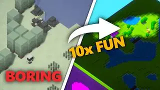 My Game Was Too Easy, So I Blinded the Player.