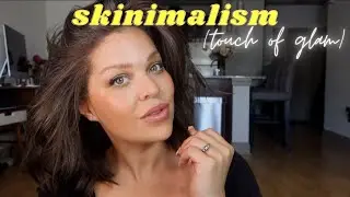 ✨SKINIMALISM✨MINIMAL W/ A TOUCH OF GLAM! 1 OF MY FAV LOOKS! #skinimalism #2021skinimalism
