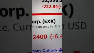 🔴 Endeavour Silver Corporation EXK Stock Trading Facts 🔴