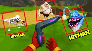 I Became a HITMAN using the NEW BOOMERANG in Animal Company!! (Animal Company VR)