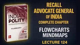 Advocate General of State | Polity Chapter with Tricks & Flowcharts | UPSC State PSC | L124