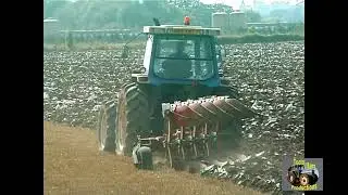 FORD TW-15 FORCE II AND FIVE FURROW PLOUGH