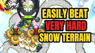 Easily Beat VERY HARD Snow Terrain in BMC... 🐵