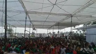 CG NHM Union 3rd day strike. 1/11/17.