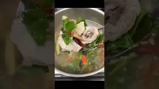 Local ChickenTom Yum Chicken Soap#eat #thaistreetfood #bbqrecipes#fruits #foodie #chickenrecipes.