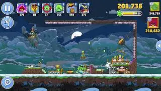 Angry Birds Friends Level 2 Tournament 1690 three stars NO POWER-UP walkthrough 2026-01-28