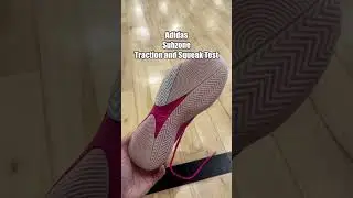 Adidas Subzone Traction and Squeak Test #adidas #adidasbasketball