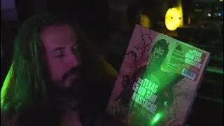 The Texas Chain Saw Massacre - Composer unpacking his vinyl!
