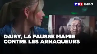 Daisy, la fausse mamie contre les arnaqueurs｜TF1 INFO
