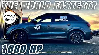 970 HP Audi RSQ3 Stage X | 1/4 Mile Dragy times in 9.56 Seconds with 240 km/h by Dragy Motorsports