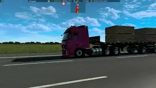 VOLVO FH CHIPADO NA 4 EIXO BOTANDO PRESSÃO CARREGADO DE MADEIRA Euro Truck Simulator 2