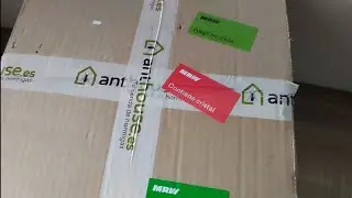Unboxing/ Tubex 3d ,muchos tubos de ensayo y nueva colonia de hormigas